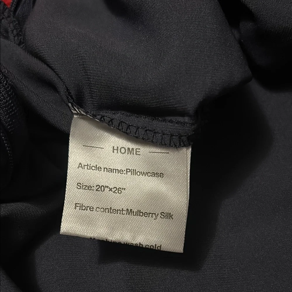Dark Navy 100% silk pillowcase